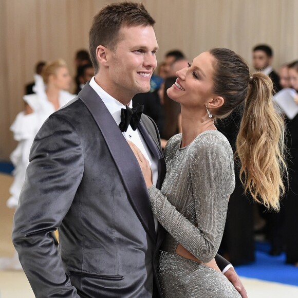 Gisele Bündchen parabenizou o marido, Tom Brady, por aniversário de 41 anos