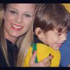 Lettycia Maestri e Erick Silva são pais de Kalléu, de 3 anos