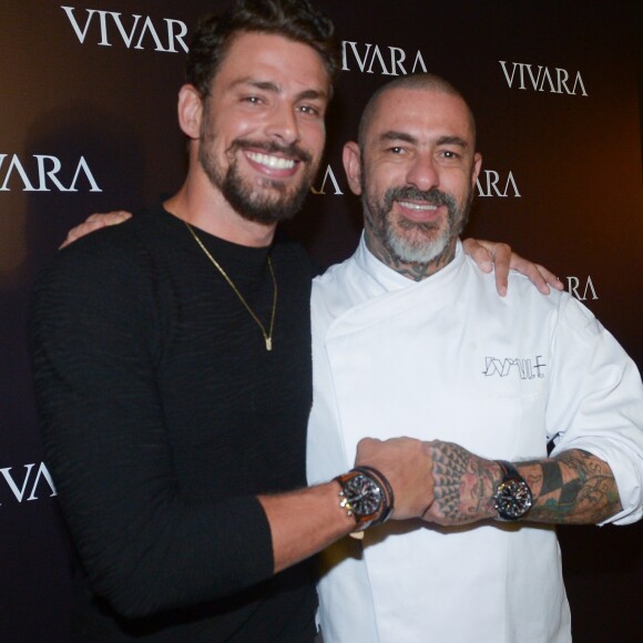 O encontro de Cauã Reymond e Henrique Fogaça marcou o lançamento da primeira campanha masculina da Vivara