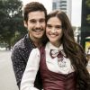 Nicolas Prattes e Juliana Paiva fazem par romântico em 'O Tempo Não Para'