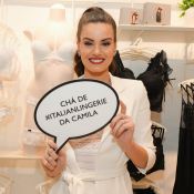 Camila Queiroz recebe Vanessa Giácomo e amigas em chá de lingerie. Fotos!