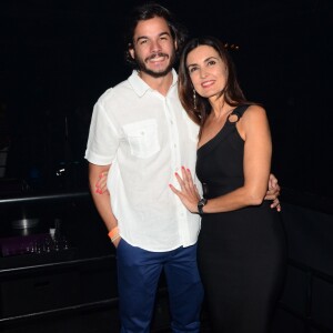 Túlio Gadêlha e a apresentadora Fátima Bernardes estão juntos há nove meses
