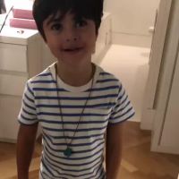 Juliana Paes se diverte ao ver filho Antônio a imitando: 'Fiz um zoador'. Vídeo!
