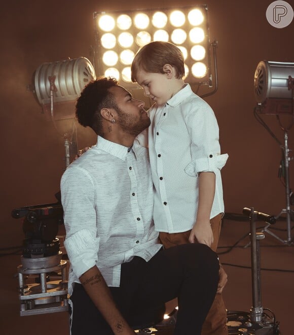Filho de Neymar, Davi Lucca surpreende o pai no Dia dos Pais