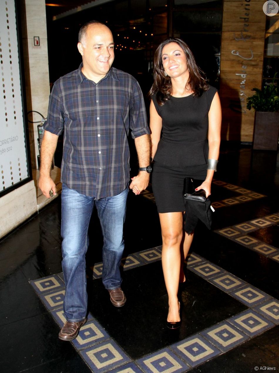 Patrícia Poeta foi casada por 17 anos com Amauri Soares e confirmou o fim do relacionamento em