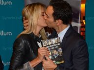 Ticiane Pinheiro troca beijos com Cesar Tralli em lançamento de livro. Fotos!