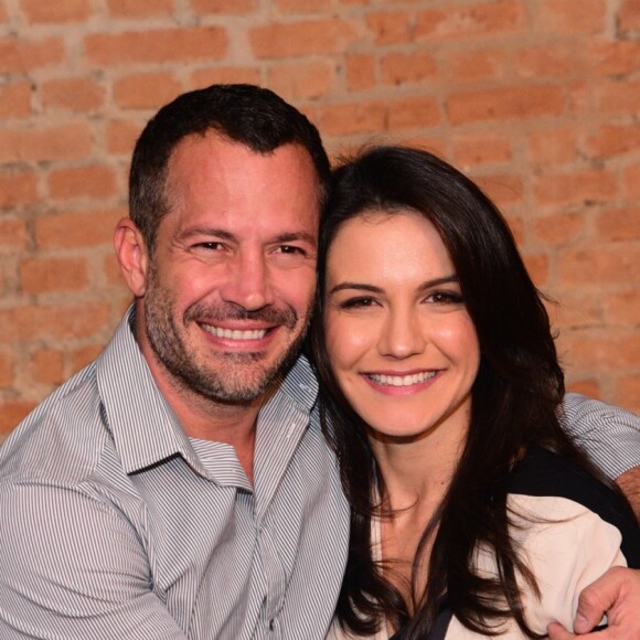 Malvino Salvador prestigiou o novo trabalho da mulher, Kyra Gracie, no início de agosto