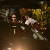 Juliana Paiva e Nicolas Prattes são vistos deixando restaurante japonês em São Paulo, na noite deste domingo, 19 de agosto de 2018