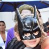 Vittorio, filho de Adriane Galisteu e Alexandre Iódice comemora quatro anos em festinha de super-herói, em São Paulo, nesta segunda-feira, 4 de agosto de 2014