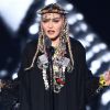 Madonna fez um tributo à Aretha Franklin no Video Music Awards, realizado em Nova York, nos Estados Unidos, nesta segunda-feira, 20 de agosto de 2018