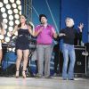 Tiago Abravanel e os promotores de evnto Carol Sampaio e David Brazil também dançaram junto com Ana Maria Braga e Anitta