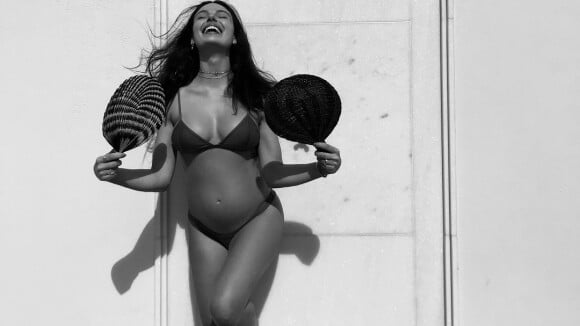 Isis Valverde impressiona por flexibilidade aos 7 meses de gravidez. Veja foto!