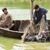Jesus (Dudu Azevedo) ordena para Pedro (Petronio Gontijo) entrar no mar com seu barco e ele pesca vários peixes no capítulo de terça-feira, 4 de setembro de 2018 da novela 'Jesus'