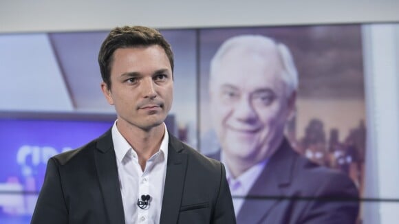 Filho de Marcelo Rezende homenageia jornalista na TV: 'Meu pai será inigualável'