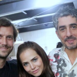 Vladimir Brichta, Letícia Colin e Michel Melamed prestigiaram show da banda Cai Sahra na noite desta sexta-feira, 14 de setembro de 2018