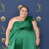 Os looks do tapete vermelho do Emmy Awards, que rolou nesta segunda-feira, 17 de setembro de 2018. Chrissy Metz de John Paul Ataker