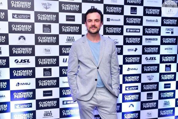 Sergio Guizé a pré-estreia do filme 'O Homem Perfeito' no shopping Cidade Jardim, em São Paulo, nesta terça-feira, 18 de setembro de 2018