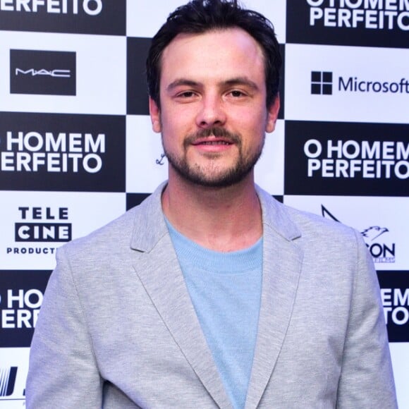 Sergio Guizé a pré-estreia do filme 'O Homem Perfeito' no shopping Cidade Jardim, em São Paulo, nesta terça-feira, 18 de setembro de 2018