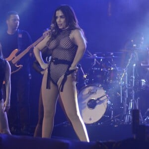 Anitta foi uma das atrações principais do Salvador Fest deste domingo, 23 de setembro de 2018