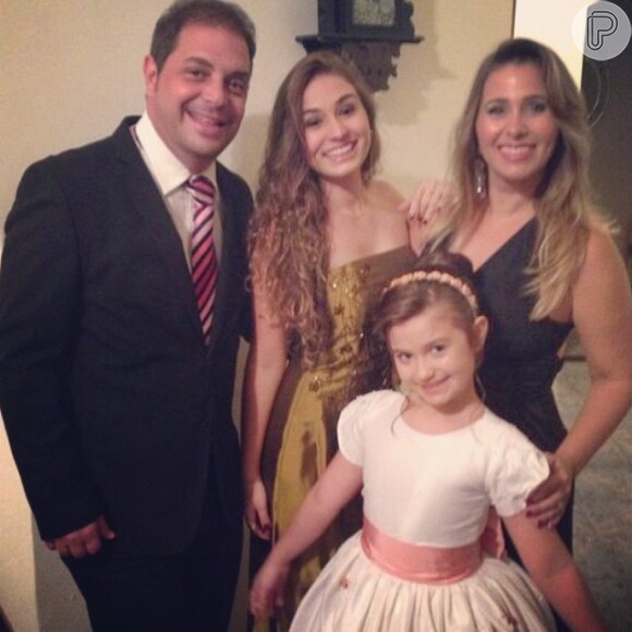 Andréia Sorvetão é mãe de Giovanna, de 16 anos, e Maria Eduarda, de 8