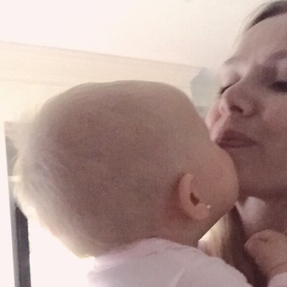 Eliana passou a maior parte da gravidez de Manuela em repouso