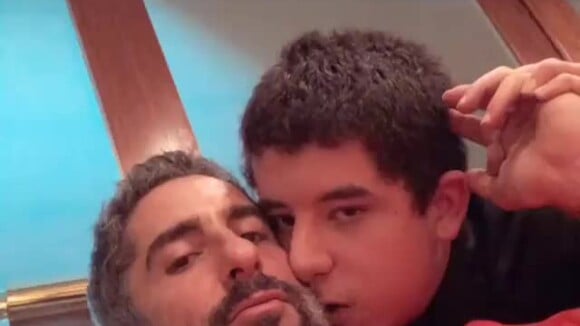 Marcos Mion postou um vídeo com o filho, Romeu, em seu Instagram