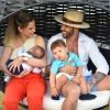 Casada com Gusttavo Lima, Andressa Suita é mãe de Samuel, de 2 meses, e Gabriel, de 1 ano