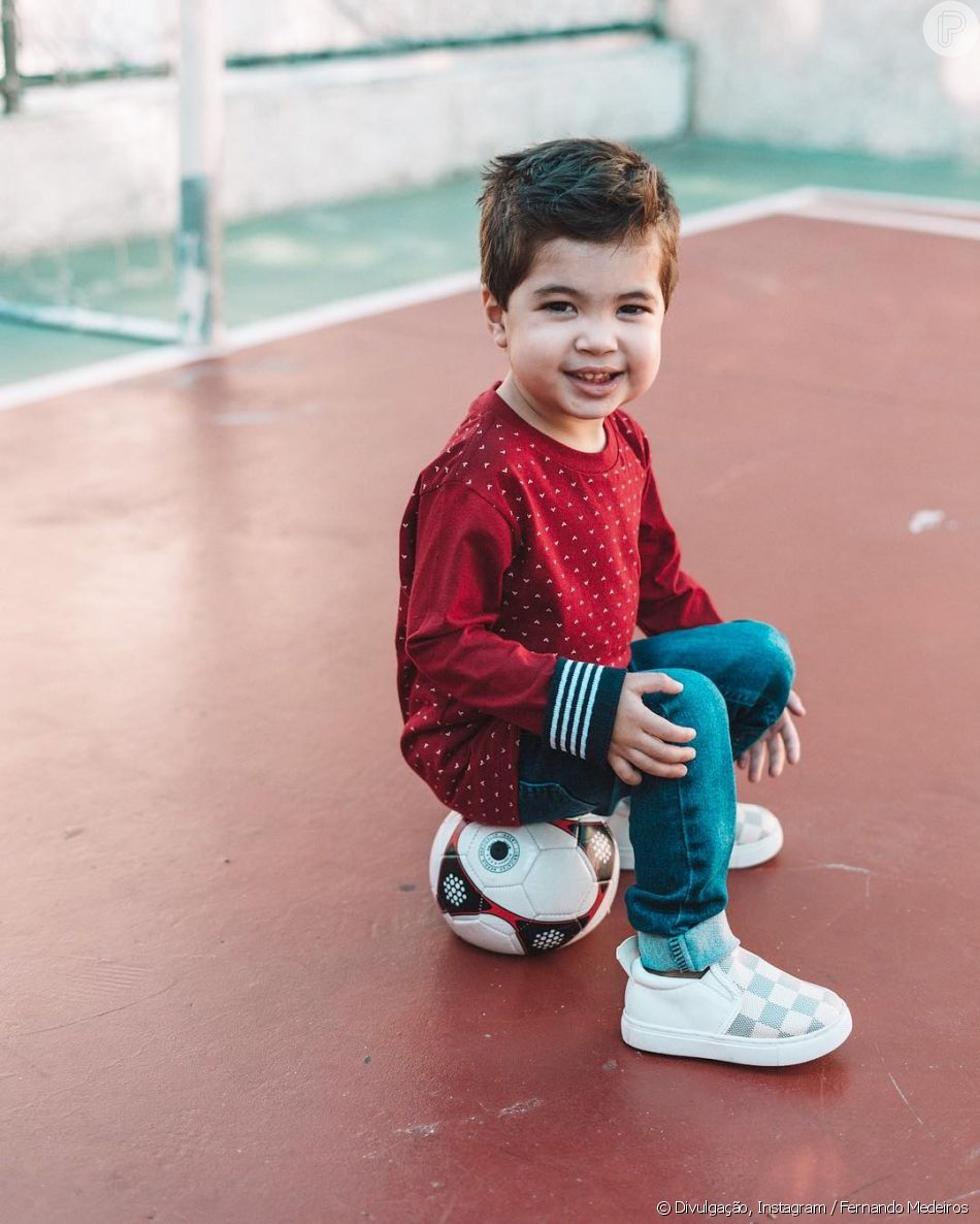 Lucca De 2 Anos E Filho De Fernando Medeiros Com Aline Gotschalg Purepeople