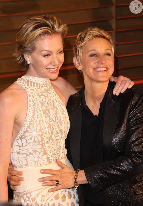 Portia de Rossi e Ellen DeGeneres estão juntas há dez anos