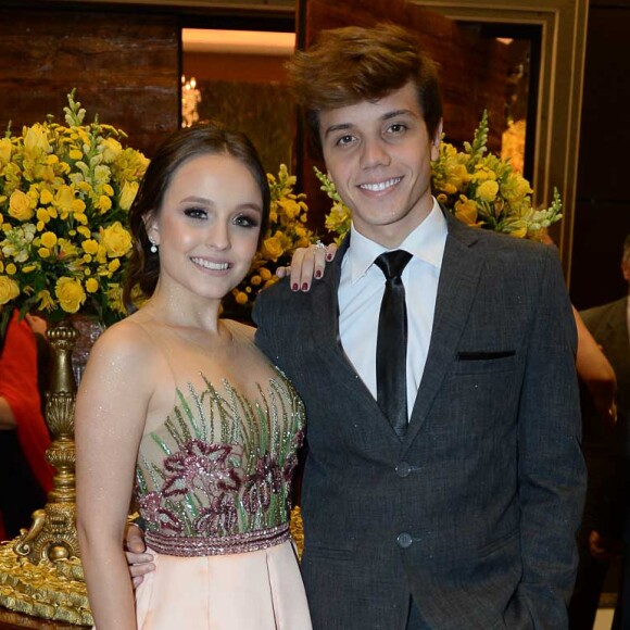 Leonardo Cidade acompanhou Larissa Manoela no casamento