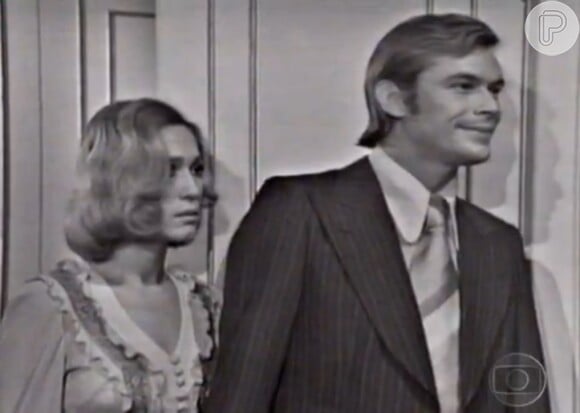 Susana Vieira e José Wilker em cena na primeira versão de 'Anjo Mau' (1976)