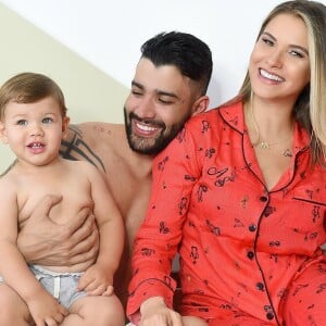 Gabriel é o filho mais velho de Andressa Suita e Gusttavo Lima