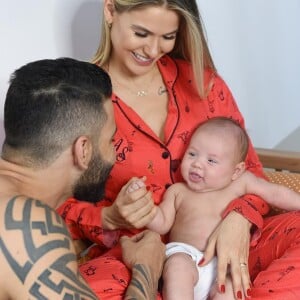 Samuel, segundo filho de Andressa Suita e Gusttavo Lima, faz sucesso nas redes sociais