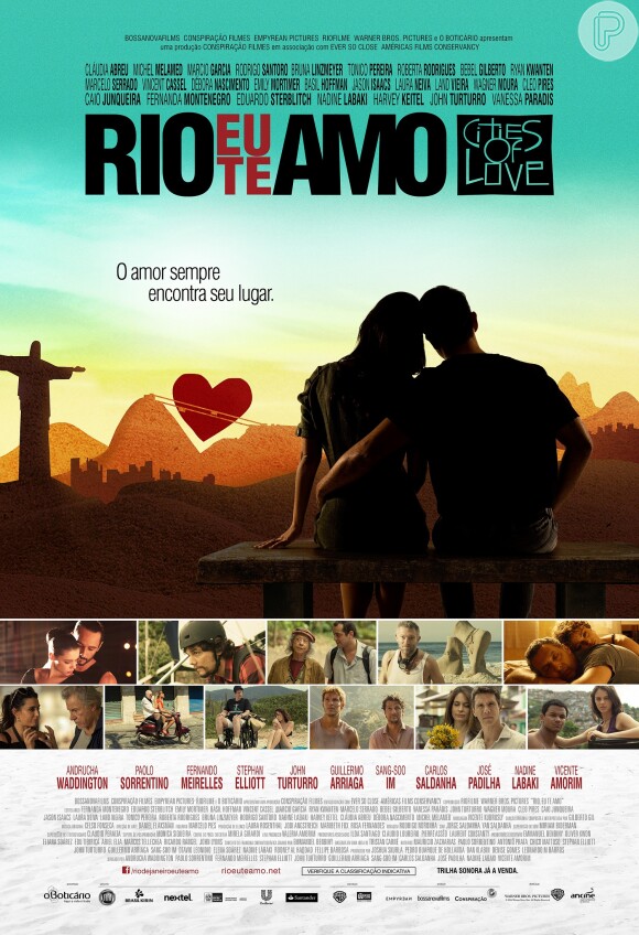 O filme 'Rio, Eu te amo' estreia no próximo dia 11 de setembro de 2014