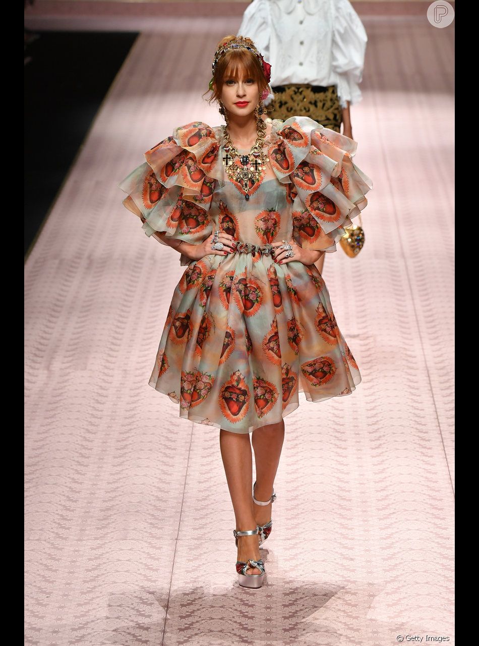 Marina Ruy Barbosa foi destaque no desfile da Dolce ...