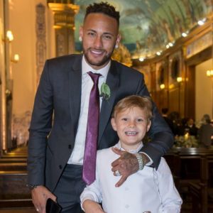 Filho de Neymar, Davi Lucca está em clima do Dia Das Bruxas, nesta quarta-feira, 31 de outubro de 2018