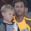 Neymar disse que os amigos de Davi Lucca não acreditam que ele era filho dele