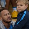 Neymar disse que o filho, Davi Lucca, discutiu com amigos na escola por causa dele