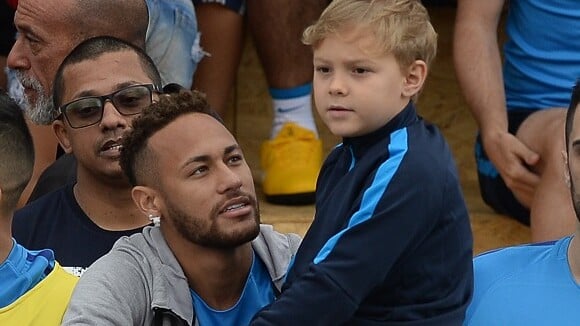 Neymar conta briga do filho na escola: 'Ninguém acreditou que eu era pai dele'