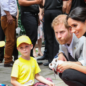 Meghan Markle, mesmo grávida, deixou a preguiça de lado e cumpriu uma série de compromissos, sempre bem-humorada