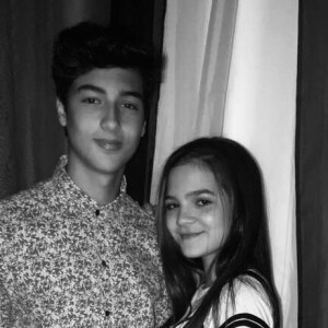 Mel Maia e o estudante Erick Andreas estão juntos há mais de um ano, porém só em março deste ano assumiram a relação