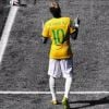 Neymar foi o capitão da Seleção Brasileira
