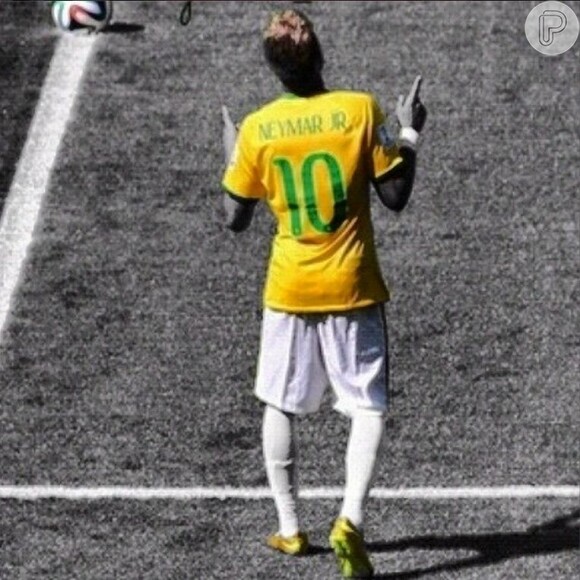 Neymar foi o capitão da Seleção Brasileira