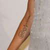 Heidi Klum fez tatuagem em homenagem ao ex-marido, Seal