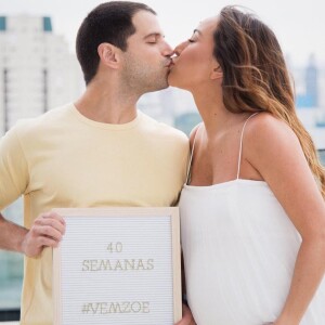 Sabrina Sato e Duda Nagle estavam ansiosos para o nascimento da filha, Zoe