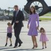 Príncipe William e Kate Middleton viajaram sem os herdeiros para o Chipre