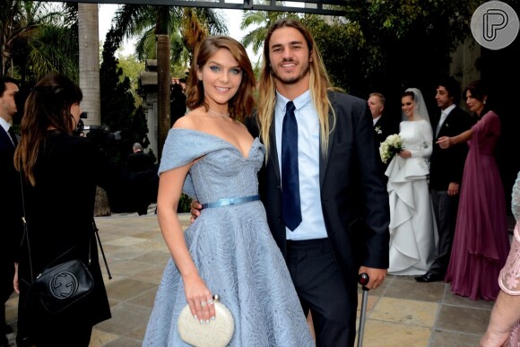Isabella Santoni apoiou o namorado, Caio Vaz, após acidente em Fuji
