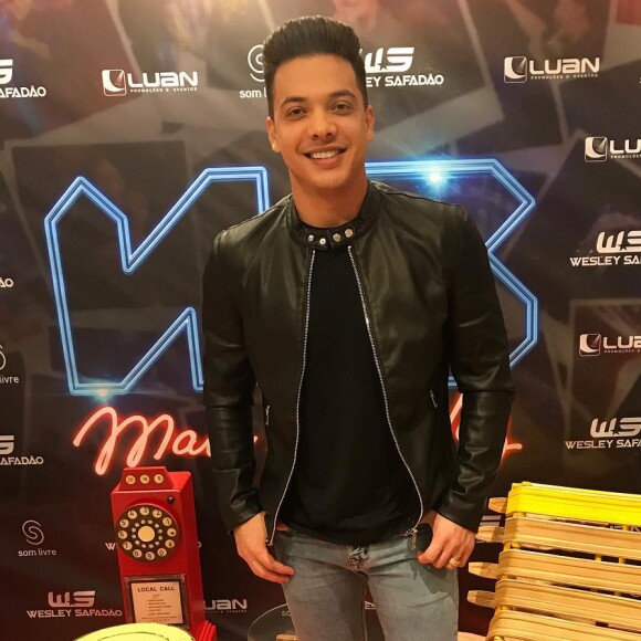 Wesley Safadão precisou emagrecer por causa de uma hérnia de disco