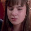 Filipa (Bela Fernandes) cria o 'Jogo do Demente' e faz Poliana (Sophia Valverde) chorar na sala de aula, na novela 'As Aventuras de Poliana'
