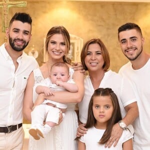 Samuel, de 4 meses, é filho de Gusttavo Lima e Andressa Suita